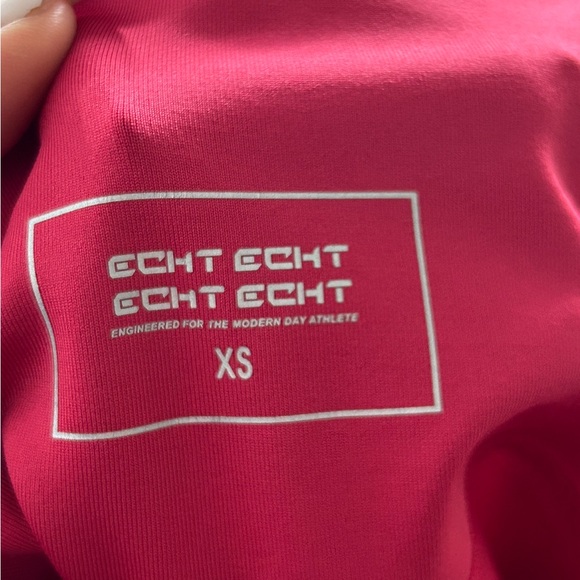 ECHT Pink Scrunch Leggings - Picture 6 of 10